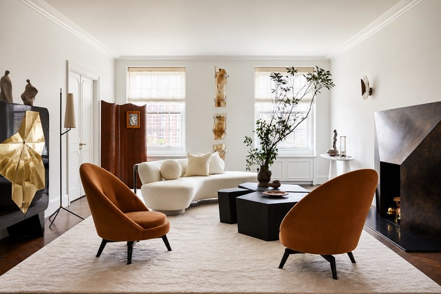 celebrity living rooms