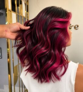 hair colour highlights
