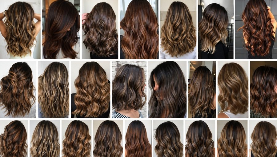 hair colour highlights