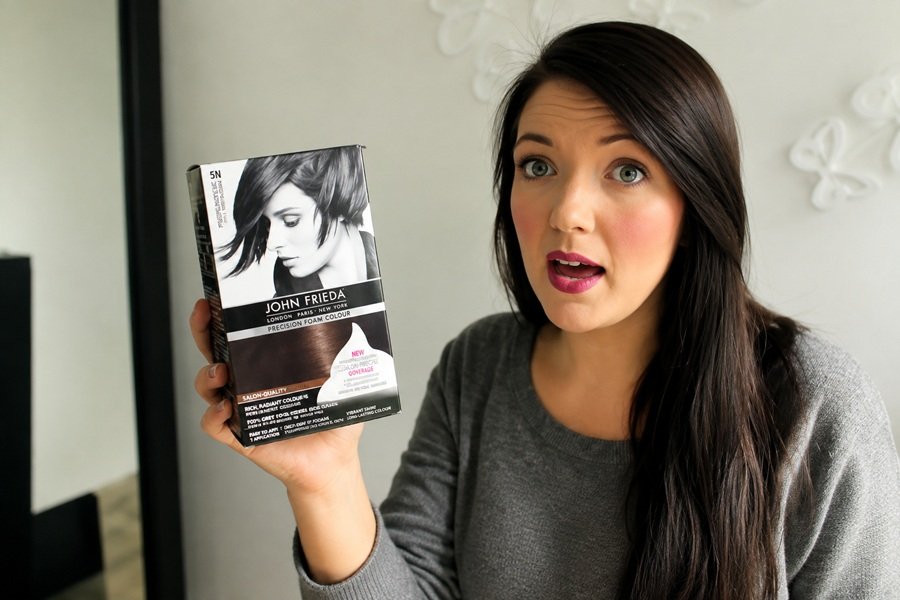 john frieda precision foam hair colour