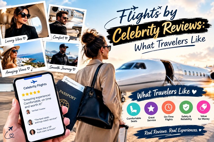 Flights by Celebrity Reviews