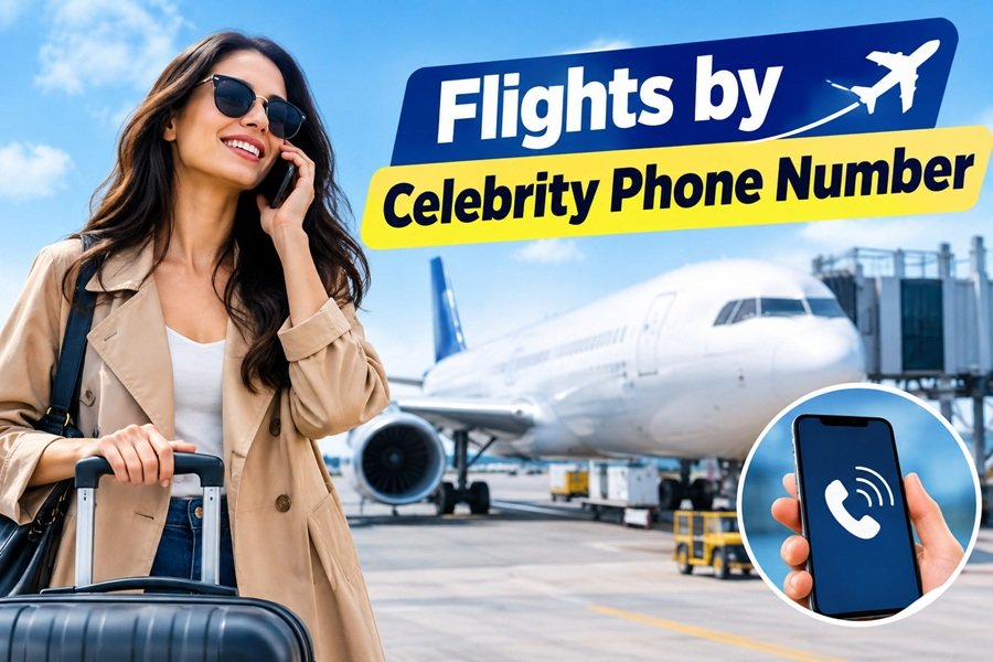 Flights by Celebrity Phone Number