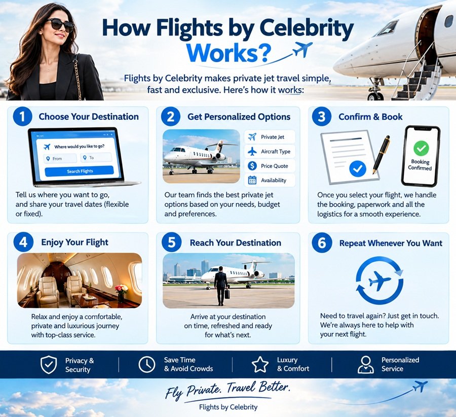 Flights by Celebrity