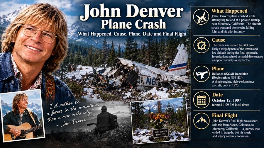 John Denver Plane Crash