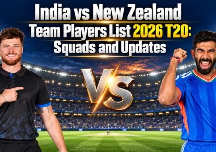 India vs New Zealand Team Players List 2026 T20
