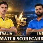 Australian Men’s Cricket Team vs India National Cricket Team Match Scorecard