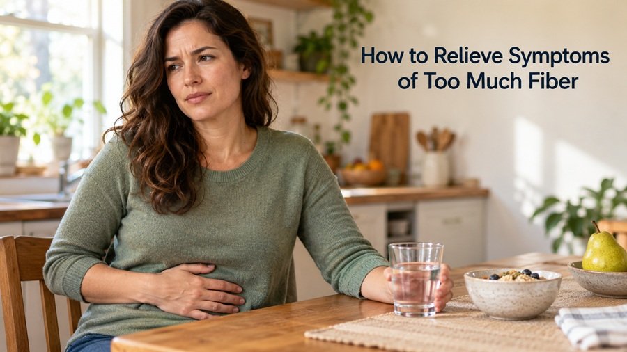 How to Relieve Symptoms of Much Fiber